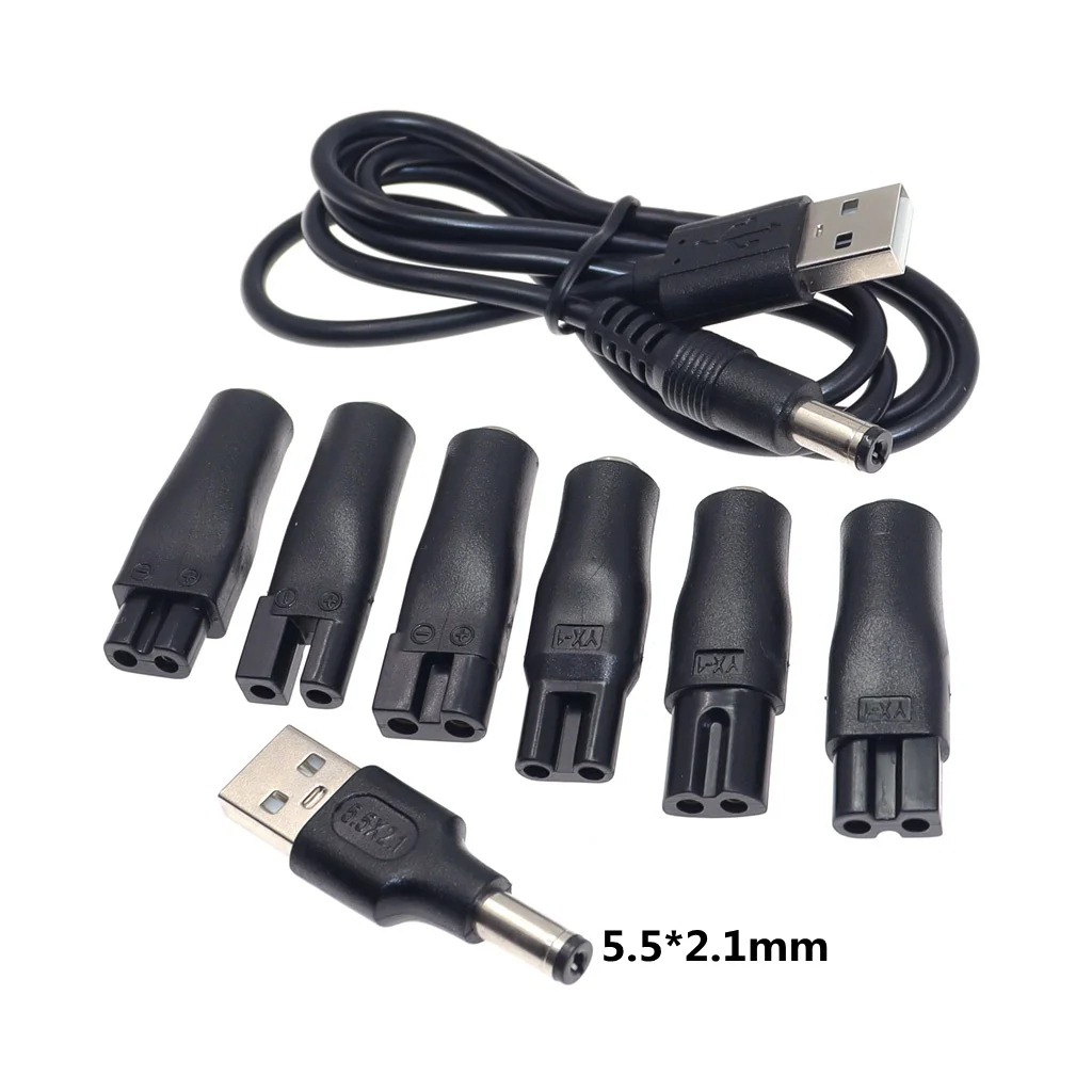 Men'S Grooming Salon - 8PCS Replacement Power Cord 5V Charger