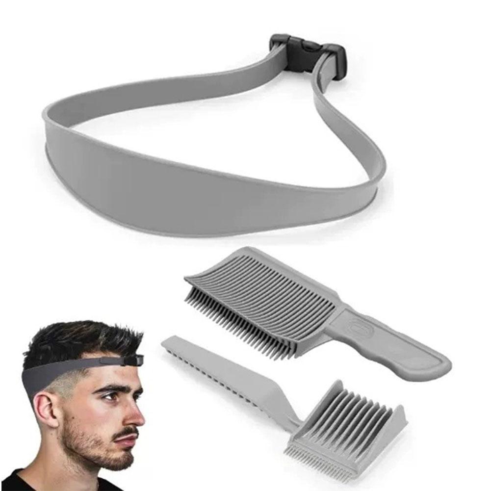 Men'S Beard Grooming - Professional Adjustable Hair Trimming Guide Set