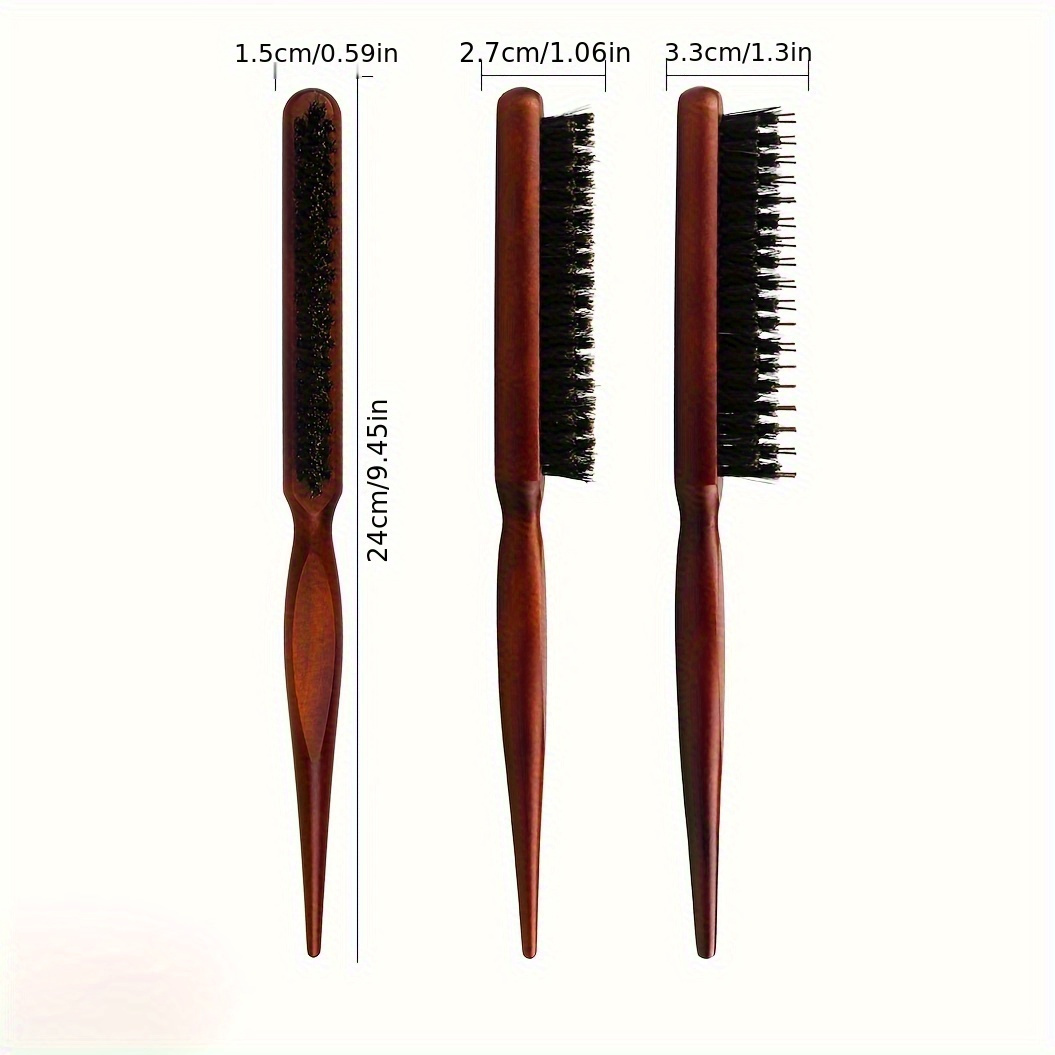 1Pc Anti Static Hair Comb with - Men'S Grooming Brush ulasan dan harga