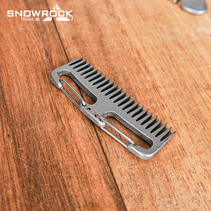SNOWROCK Stone-Washed Titanium - Men'S Grooming Brush ulasan dan harga