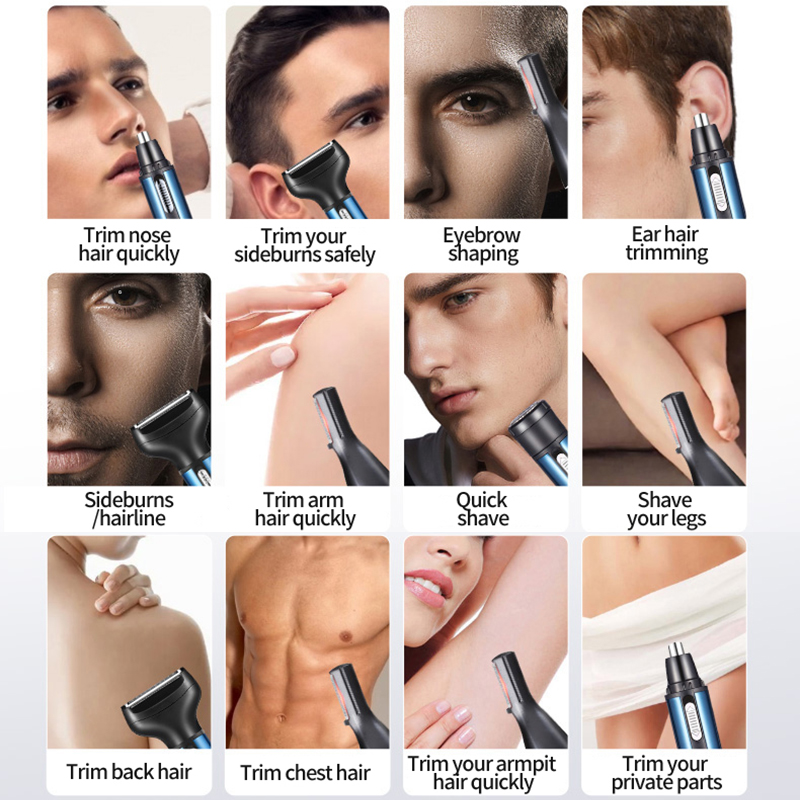 Electric Nose Ear Hair Trimmer - Men'S Grooming Salon ulasan dan harga