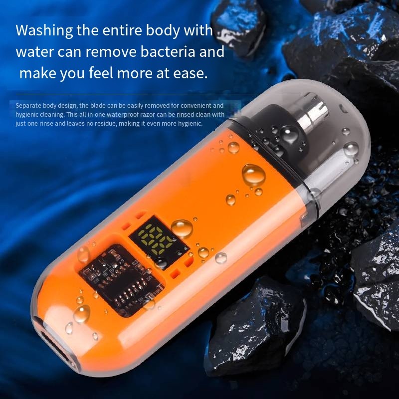 Eco-Friendly USB Rechargeable  - Men'S Grooming Blade ulasan dan harga