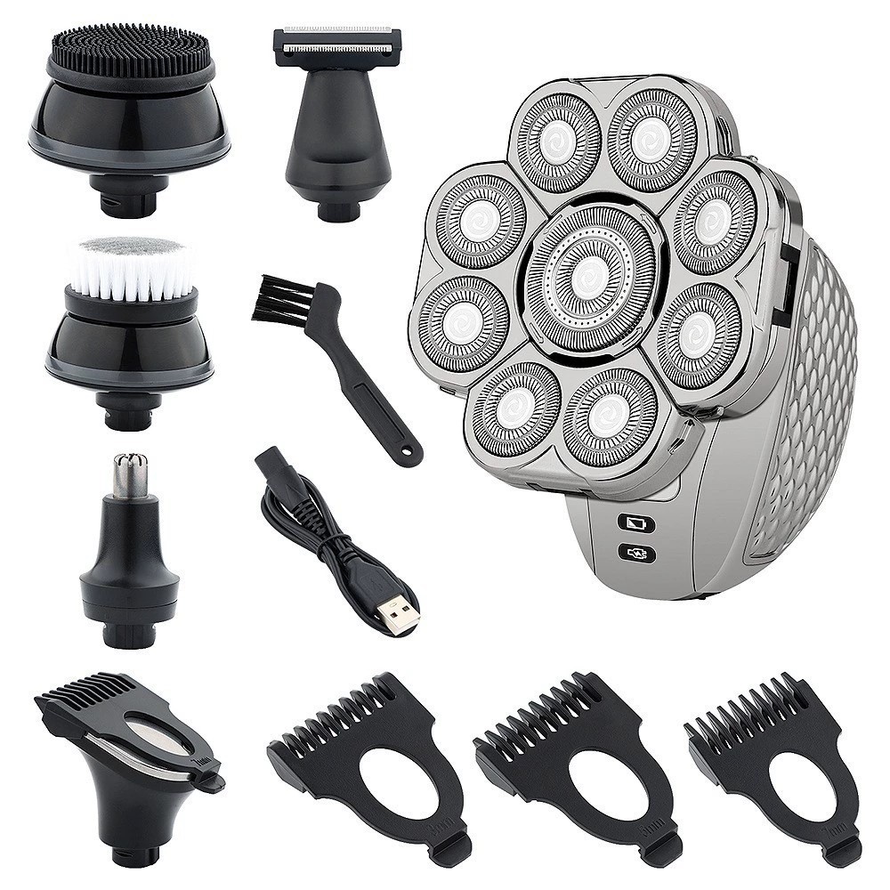Rechargeable 9‑Blade Floating‑ - Men'S Grooming Blade ulasan dan harga