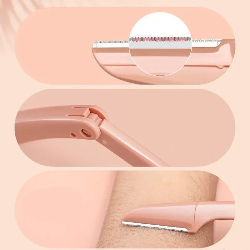 Folding Eyebrow Razor, Safe An - Men'S Grooming Tool ulasan dan harga