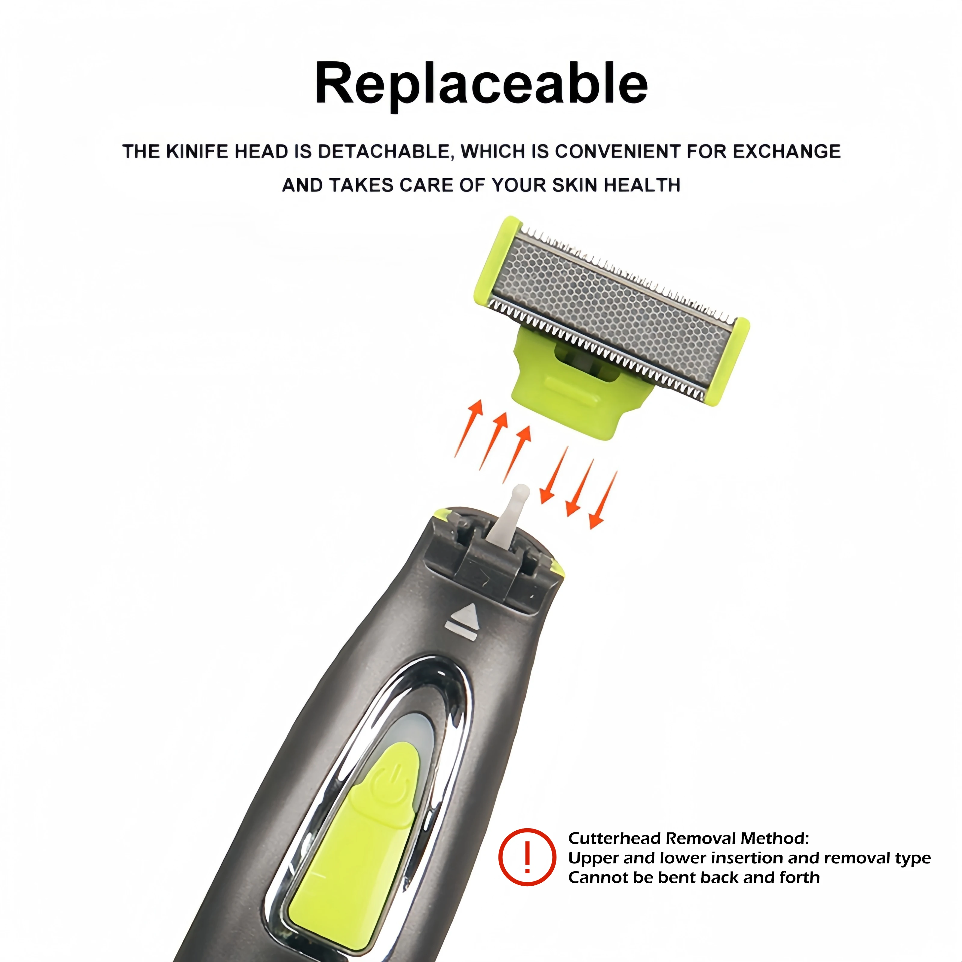 Portable USB Charging Electric - Men Grooming Armpit Hair ulasan dan harga