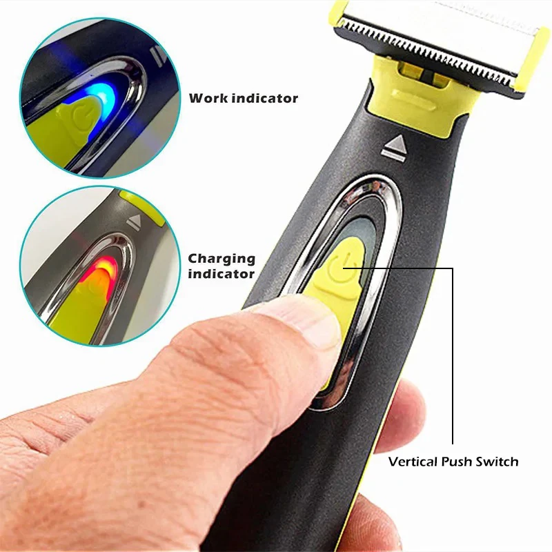 Portable USB Charging Electric - Men Grooming Armpit Hair ulasan dan harga
