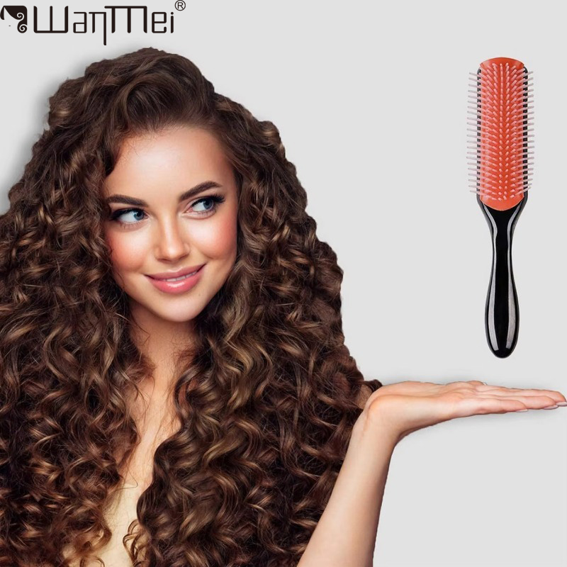 WANMEI Styling Curly Hair Brus - Men'S Grooming Brush ulasan dan harga