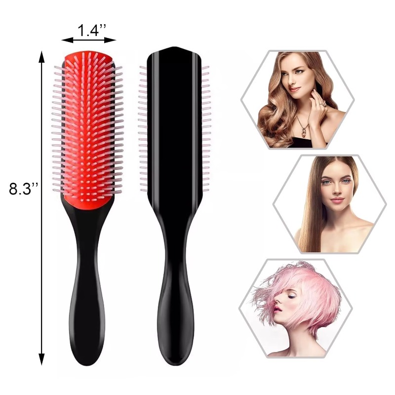 WANMEI Styling Curly Hair Brus - Men'S Grooming Brush ulasan dan harga