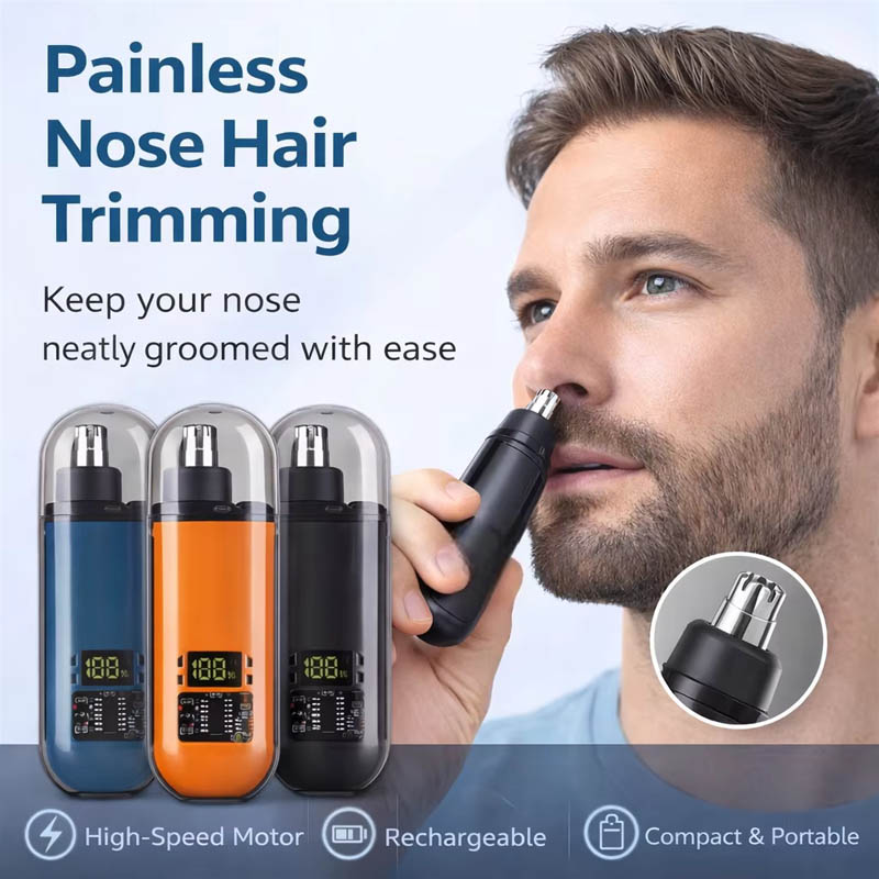 Nose Ear Hair Trimmer USB Rech - Men'S Grooming Salon ulasan dan harga