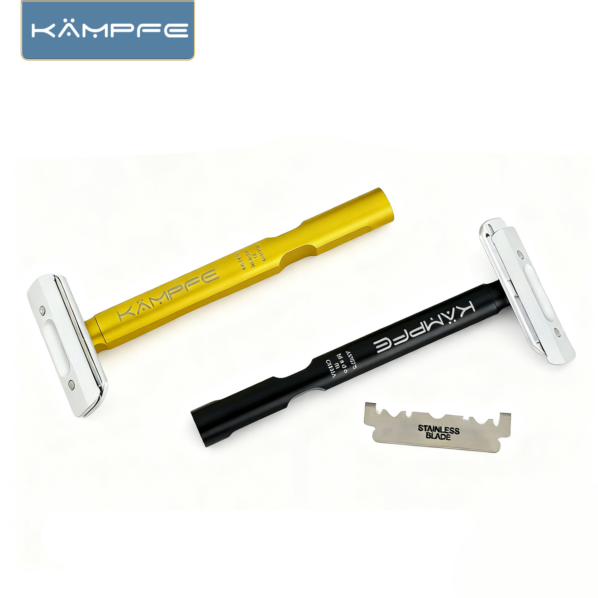 KAMPFE Aluminum CNC Carving Si - Men'S Grooming Blade ulasan dan harga