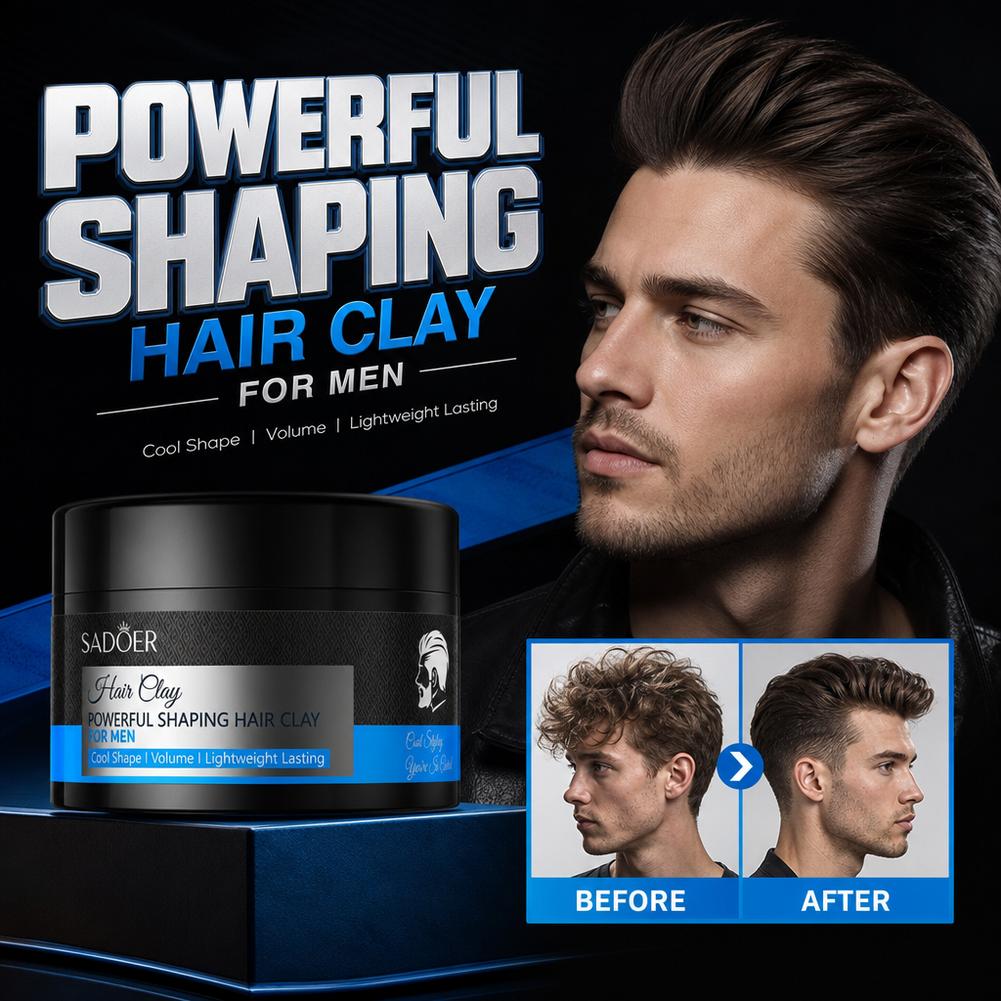 Matte Hair Styling Clay Strong - Men'S Grooming Salon ulasan dan harga