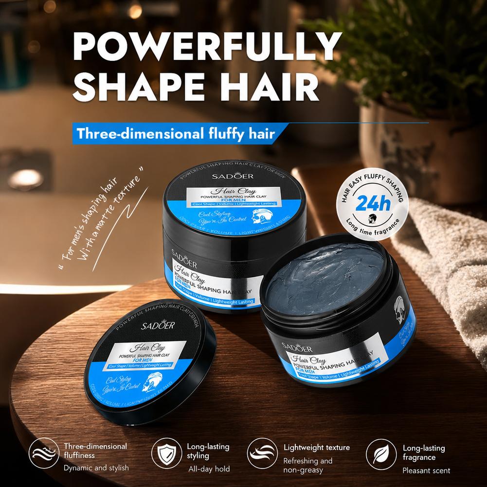 Matte Hair Styling Clay Strong - Men'S Grooming Salon ulasan dan harga