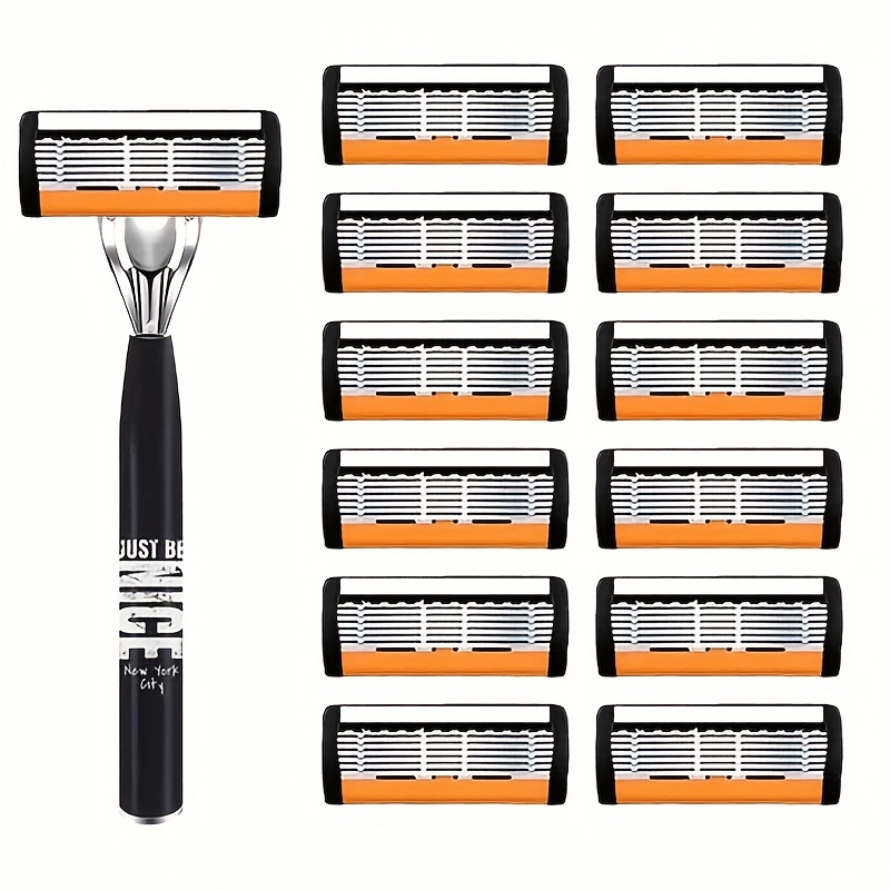 Men Stainless Steel Razor Shar - Men'S Grooming Blade ulasan dan harga