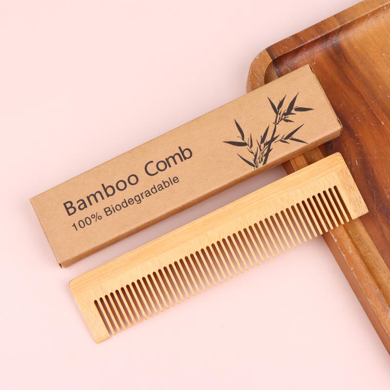 1/2/3Pcs Bamboo Massage Comb A - Men'S Grooming Brush ulasan dan harga