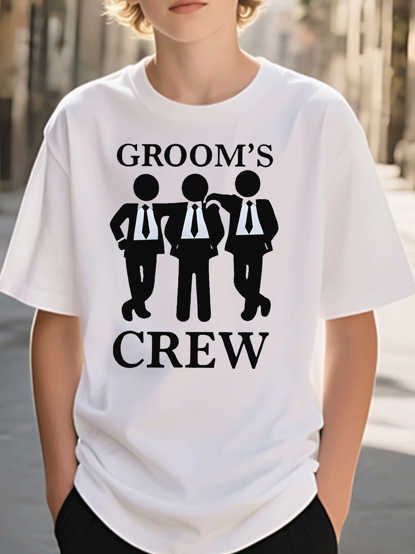 Grooms Crew Wedding Silhouette - Men'S Grooming Trends ulasan dan harga