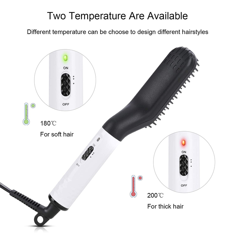 Portable Heated Hair Straighte - Men'S Grooming Brush ulasan dan harga