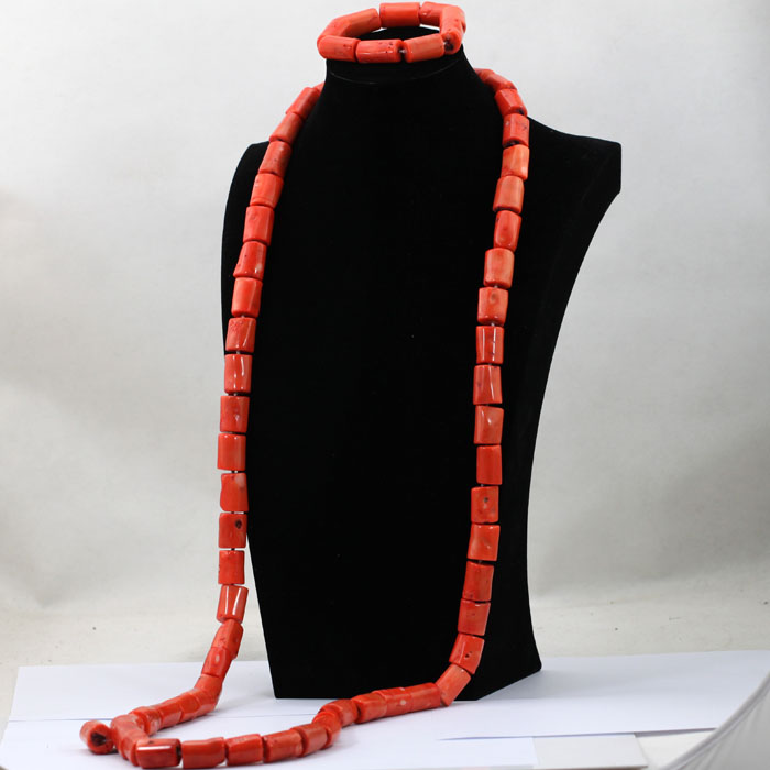 45 inches Long Men Real Coral  - Mens Grooming Dubai ulasan dan harga