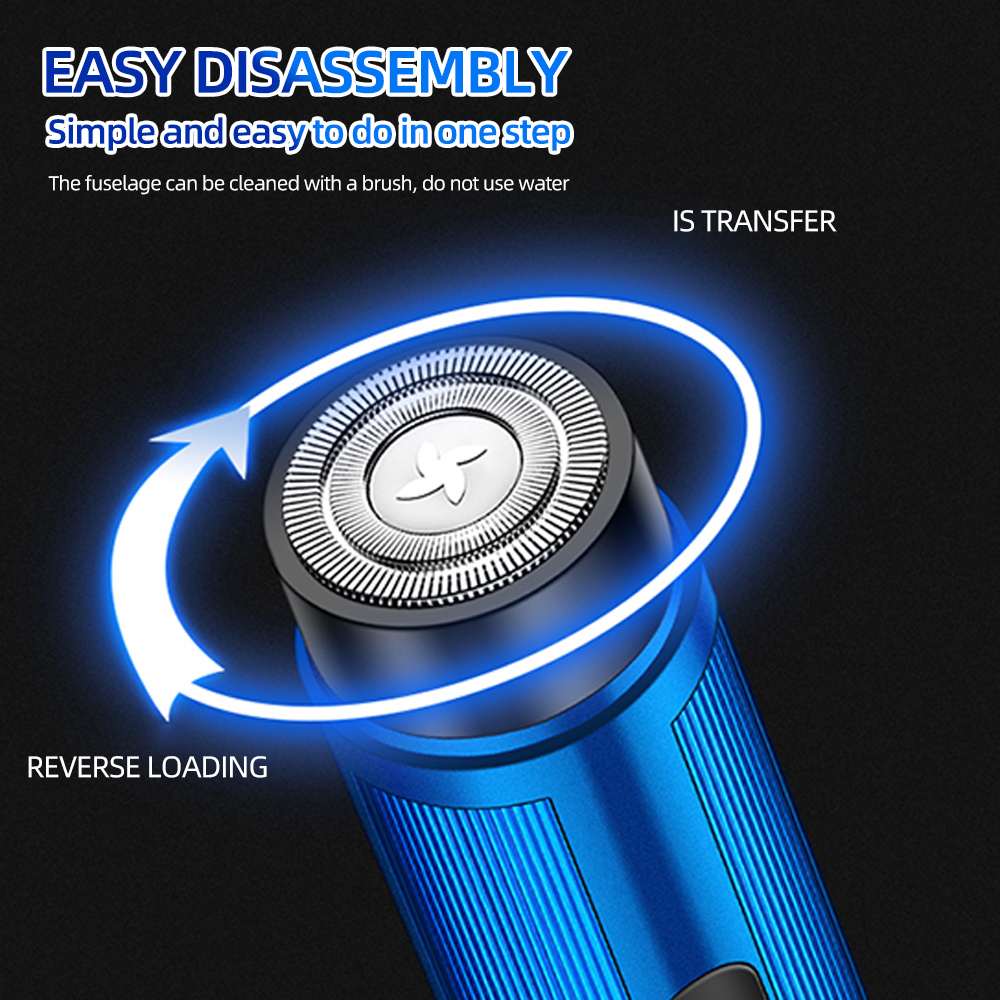 Mini Electric Shaver Rechargea - Men'S Grooming Tool ulasan dan harga