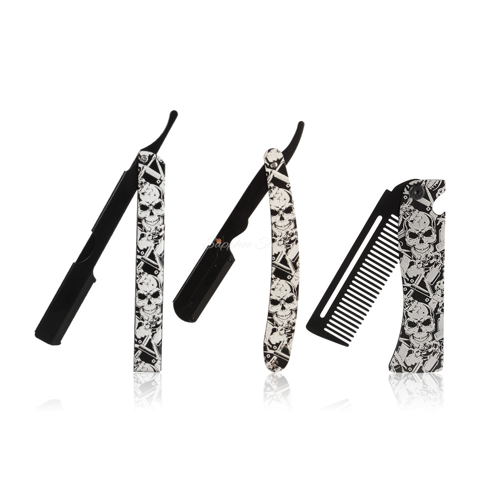 2026 Barber Folding Straight R - Men'S Grooming Razor Kit ulasan dan harga