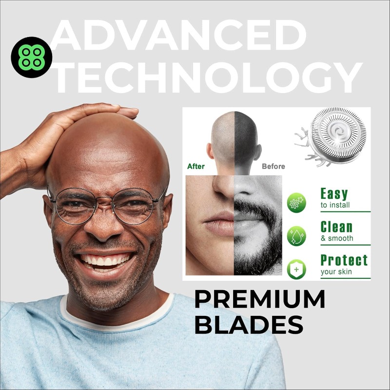 Shaver Replacement Heads for S - Men'S Grooming Blade ulasan dan harga