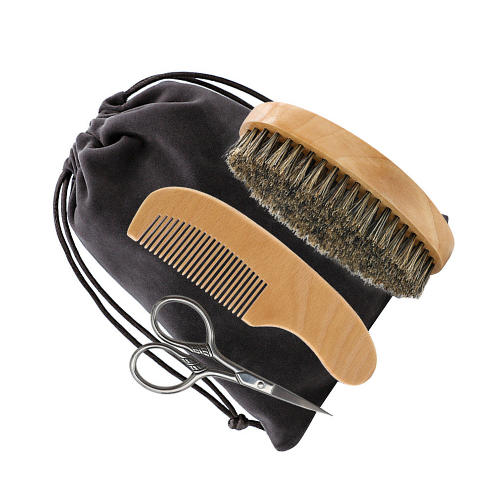 1Set Beard Styling Set for Men - Men'S Grooming Brush ulasan dan harga